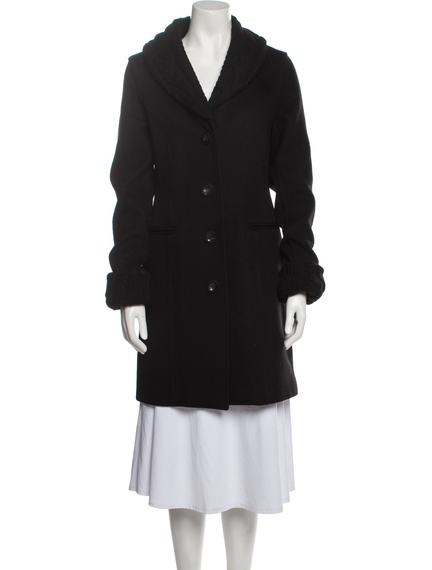 Sofia Cashmere Wool Coat