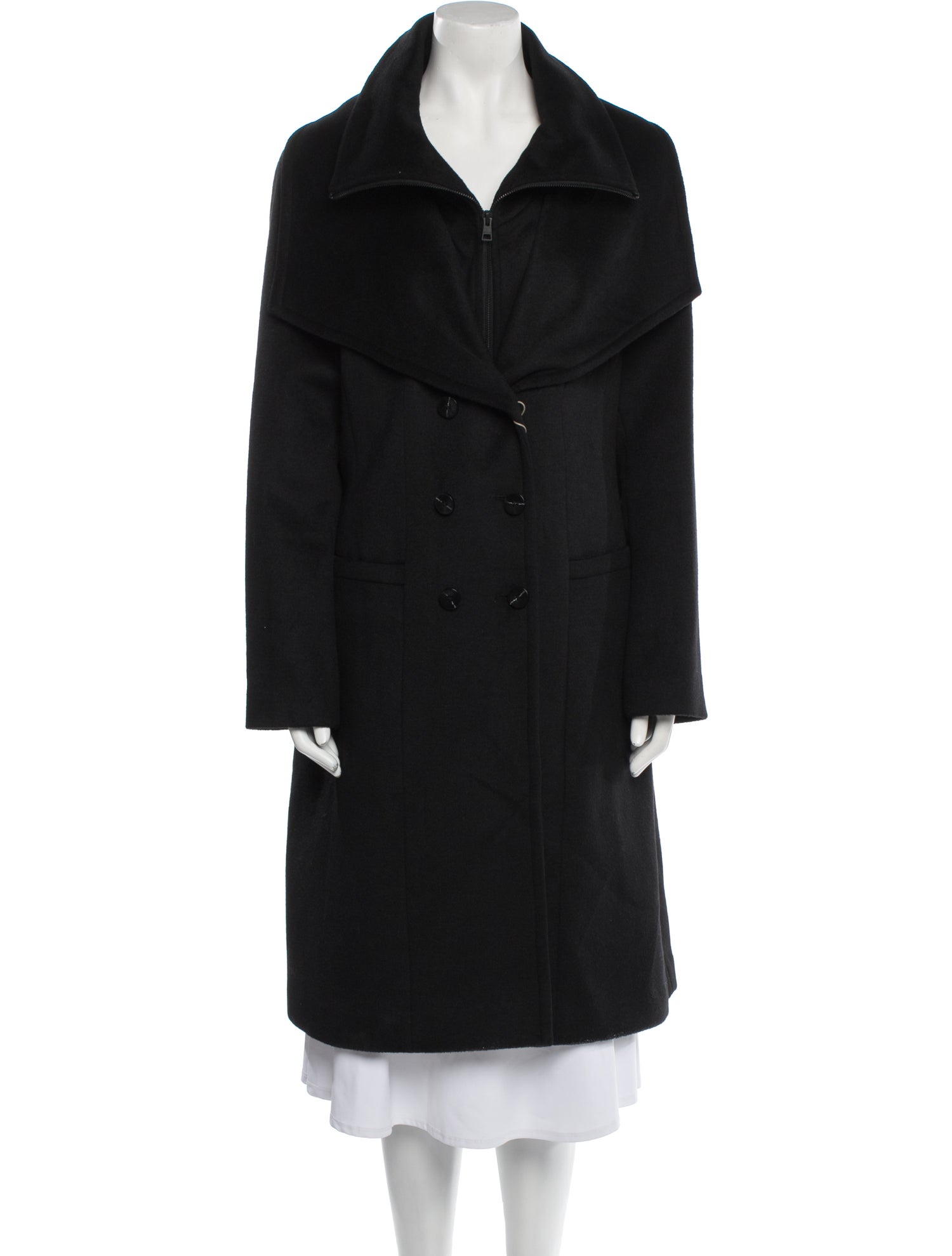 Sofia Cashmere Wool Coat