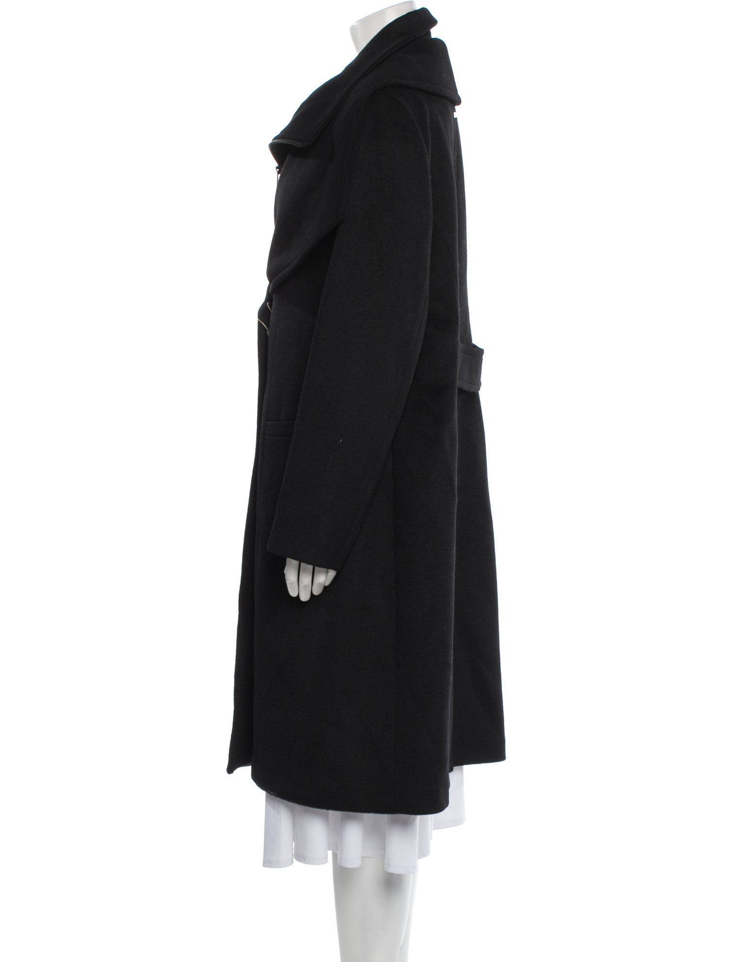 Sofia Cashmere Wool Coat