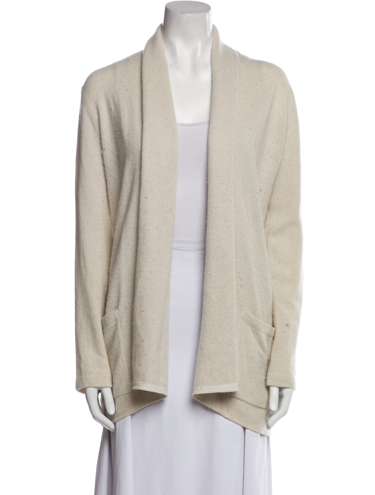 Sofia Cashmere Cashmere Open Front Sweater