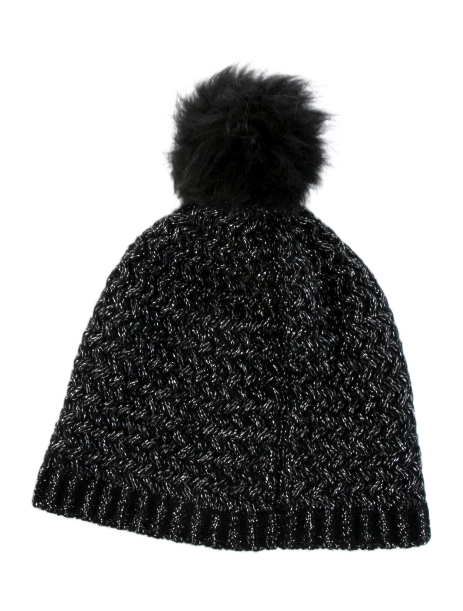 Sofia Cashmere Knit beanie hat w/ Tags