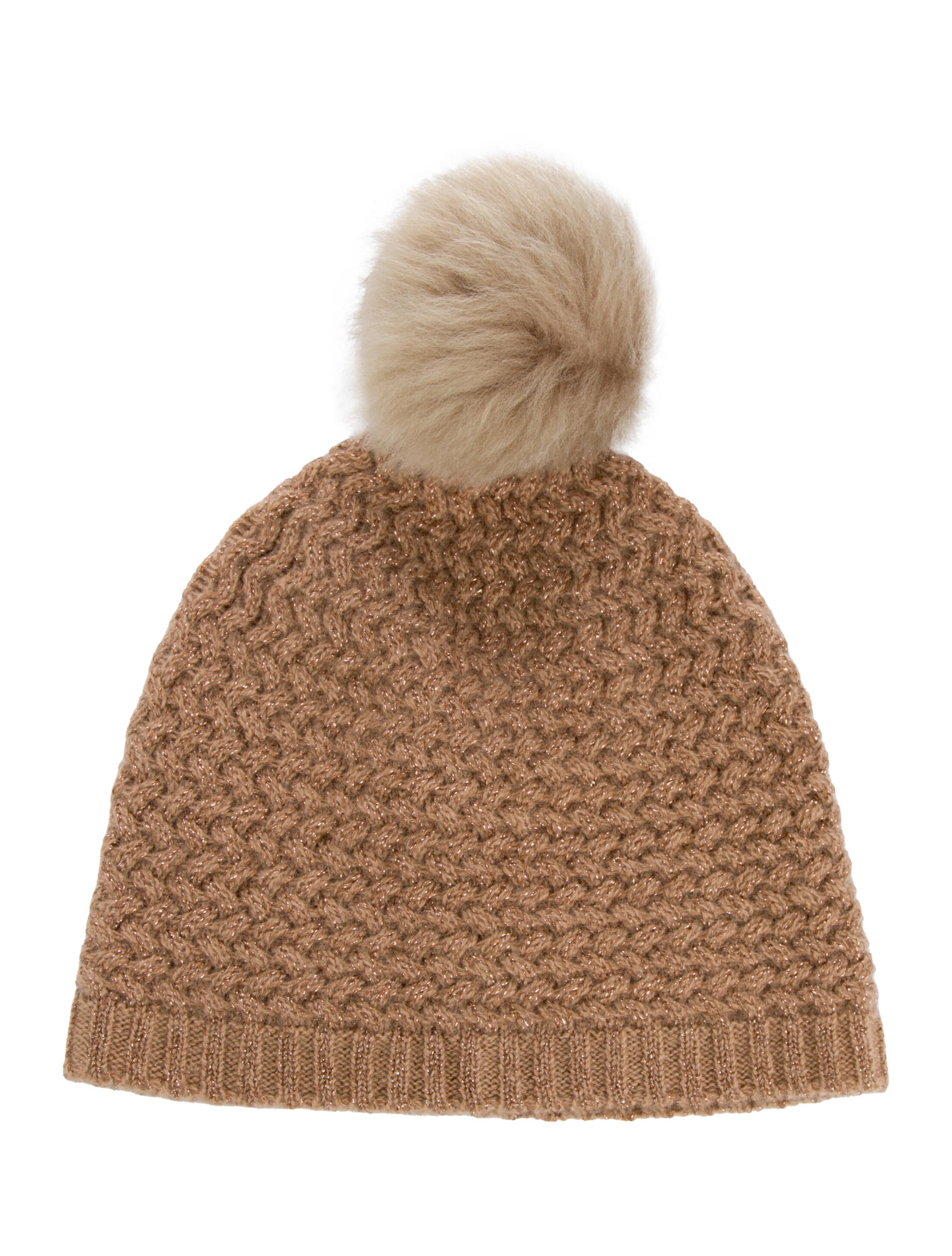 Sofia Cashmere Cashmere Knit Beanie w/ Tags