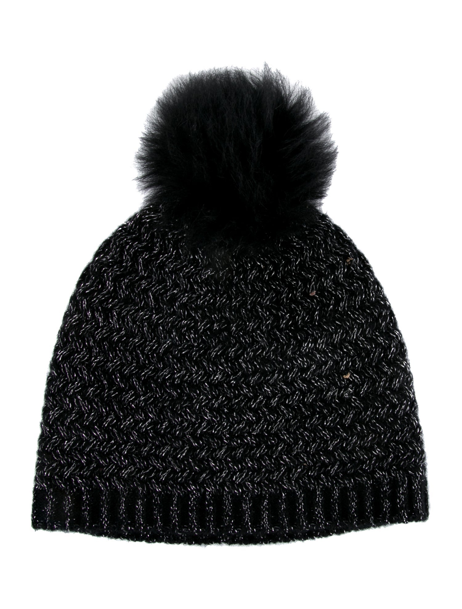 Sofia Cashmere sparkle accent Cashmere hat w/ Tags