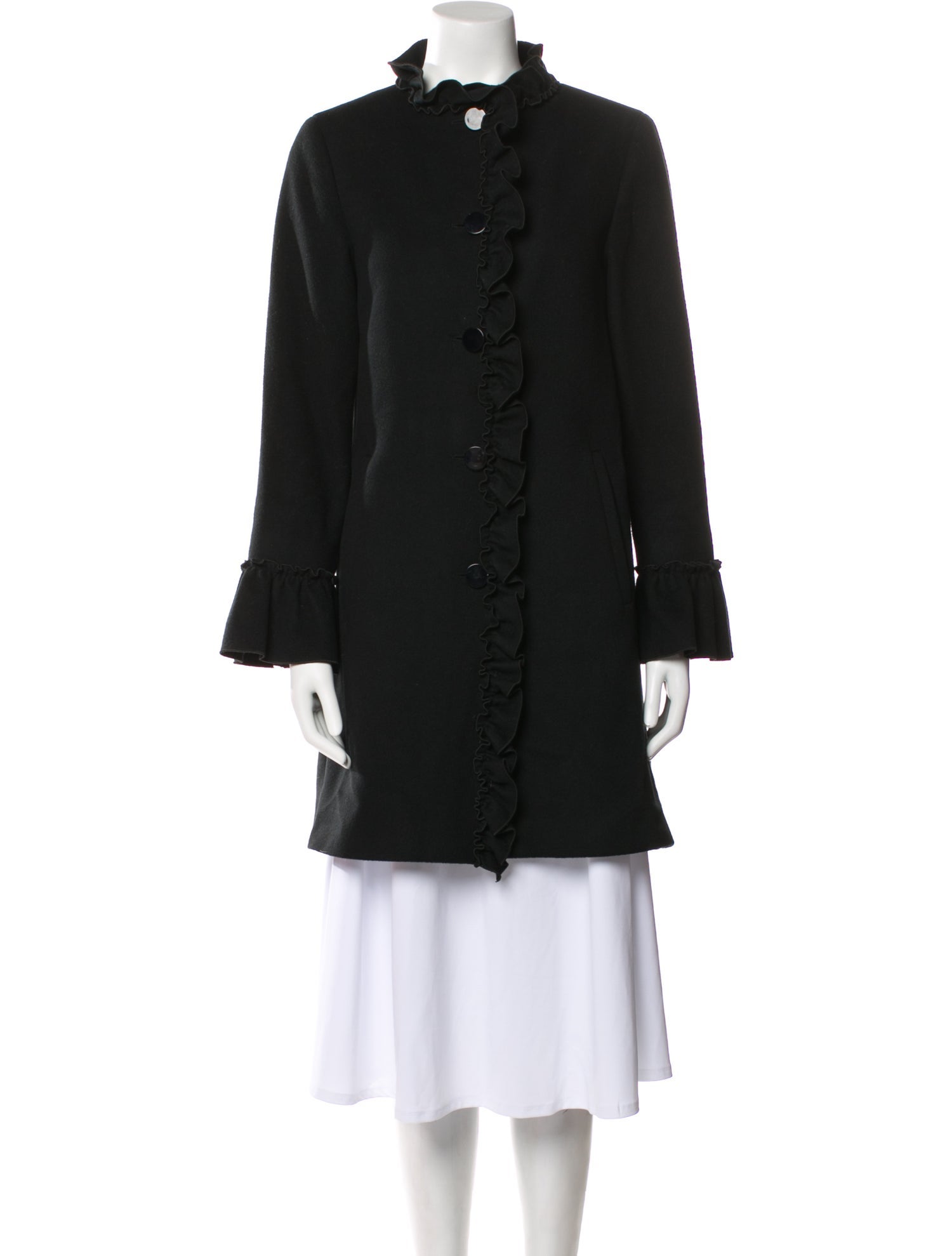 Sofia Cashmere Wool Coat