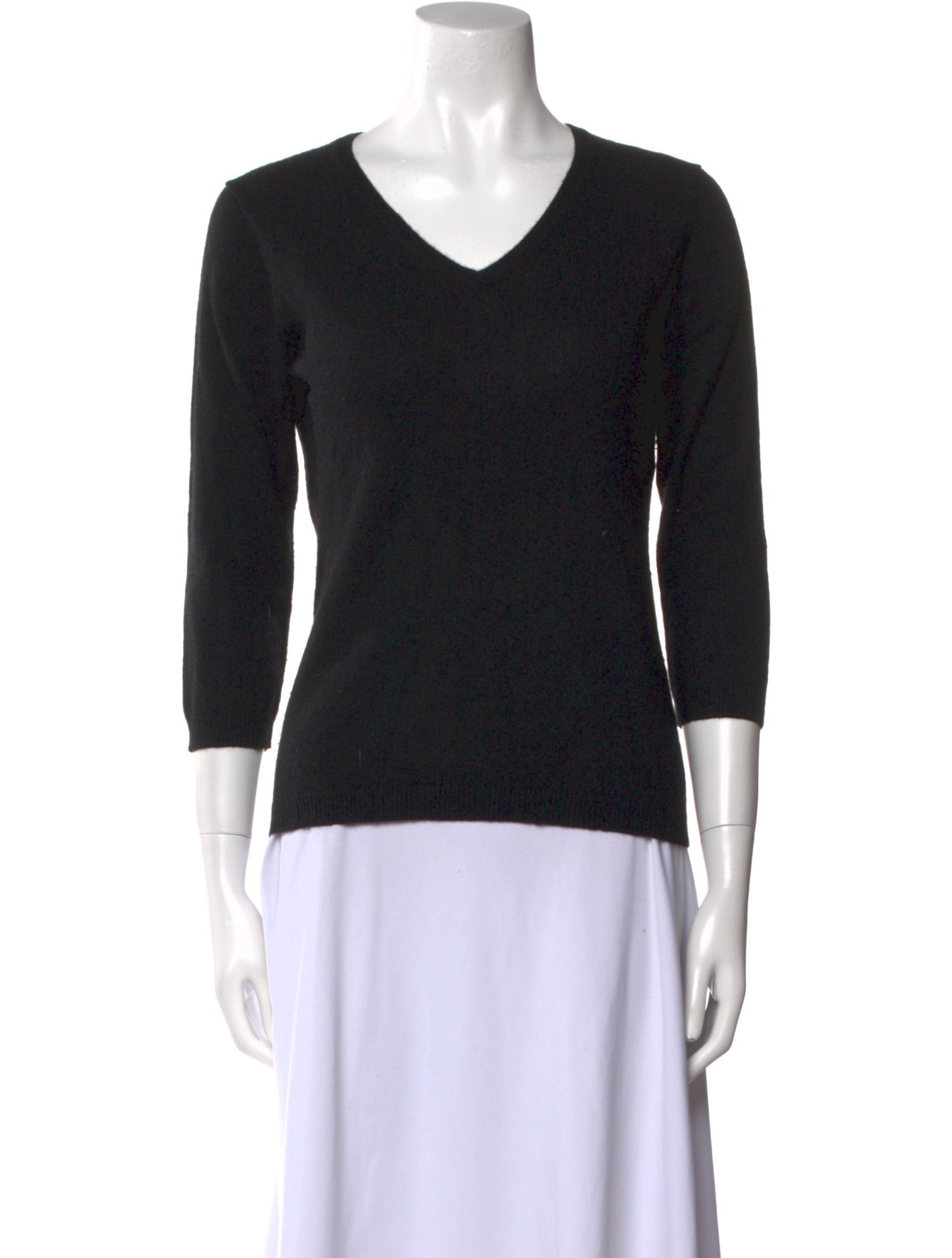 Sofia Cashmere Cashmere V-Neck Sweater
