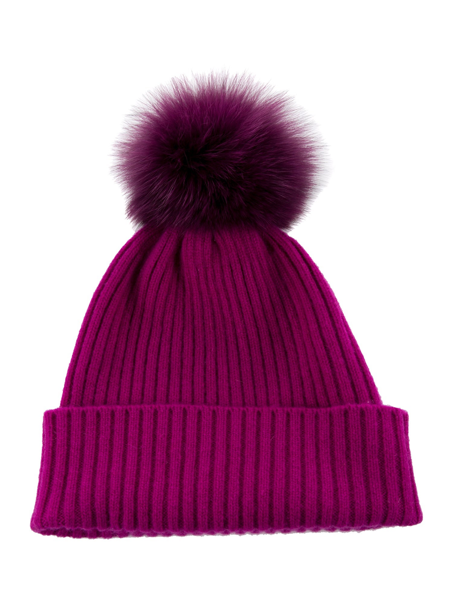 Sofia Cashmere knitted beanie