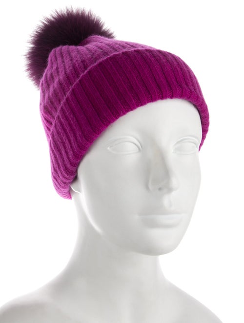 Sofia Cashmere knitted beanie