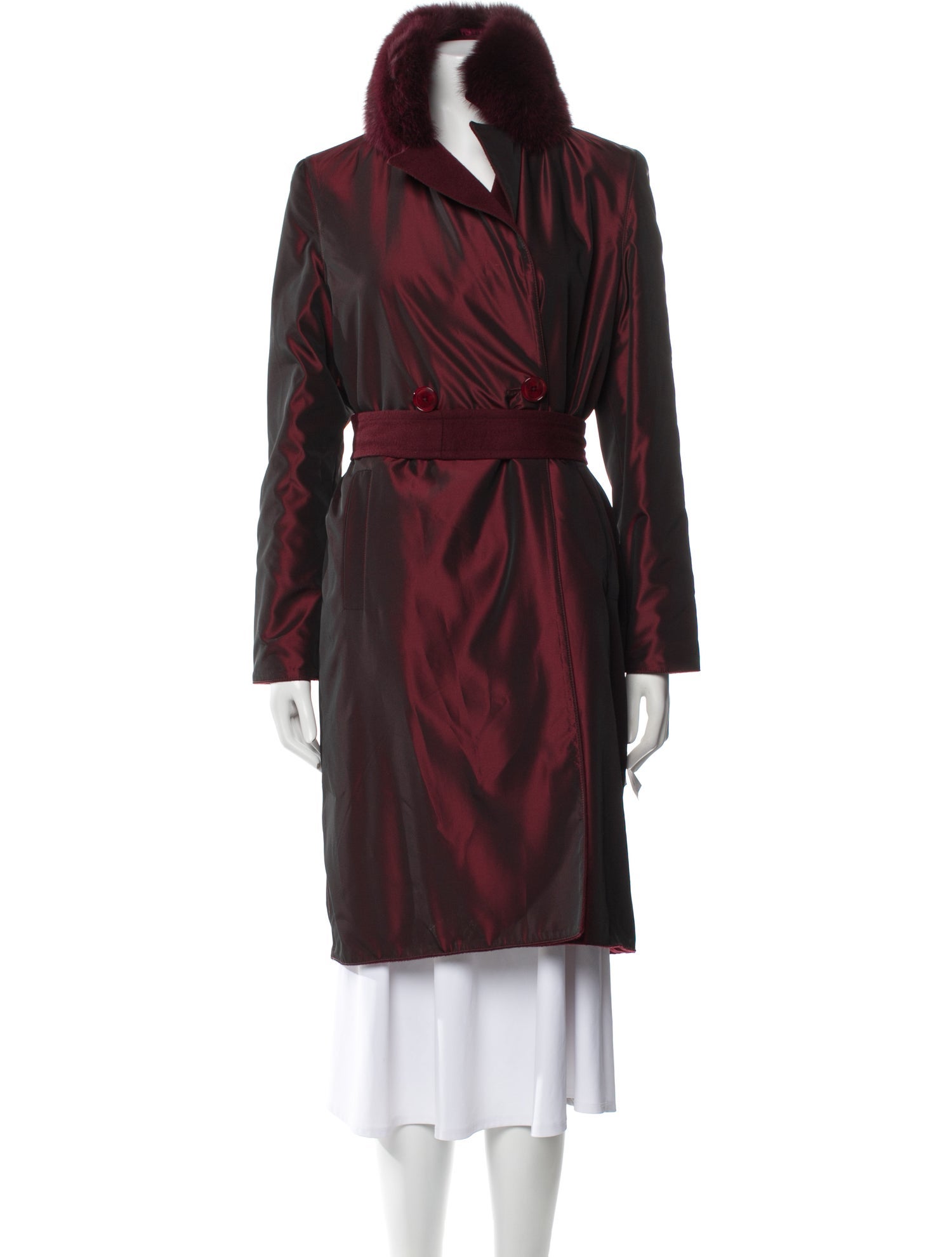 Sofia Cashmere Fur Coat w/ Tags