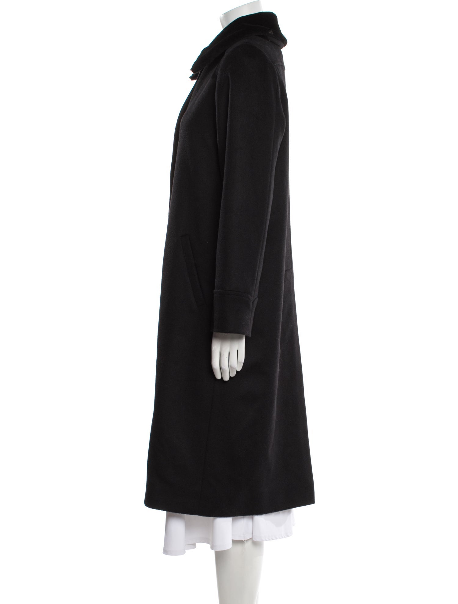 Sofia Cashmere Wool Coat