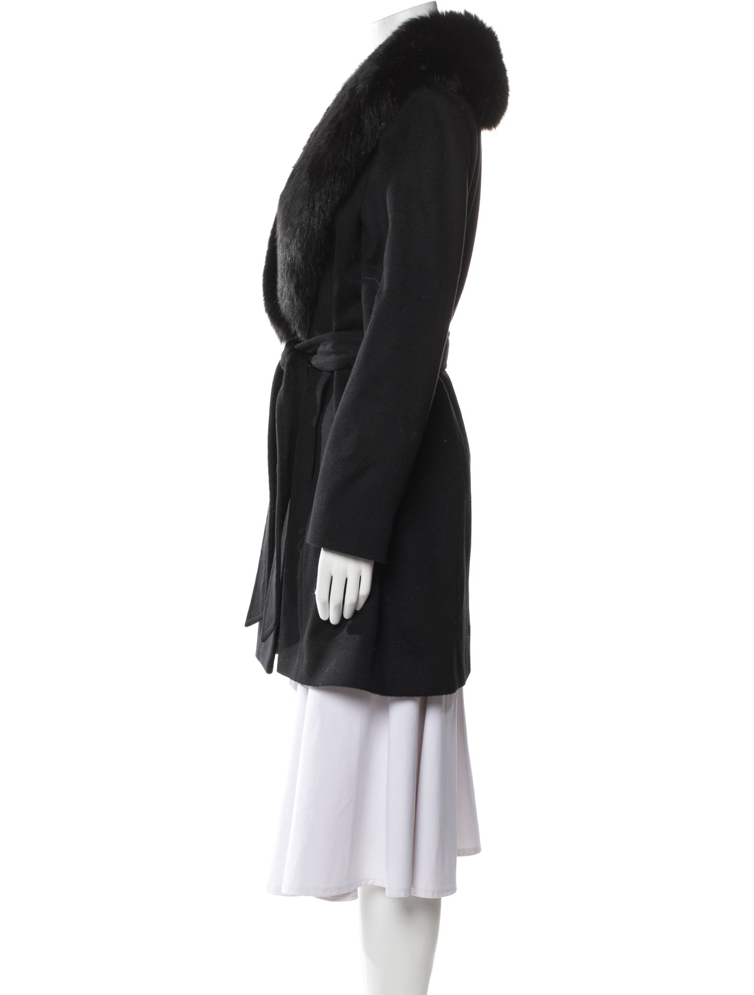 Sofia Cashmere Wool Fur Jacket