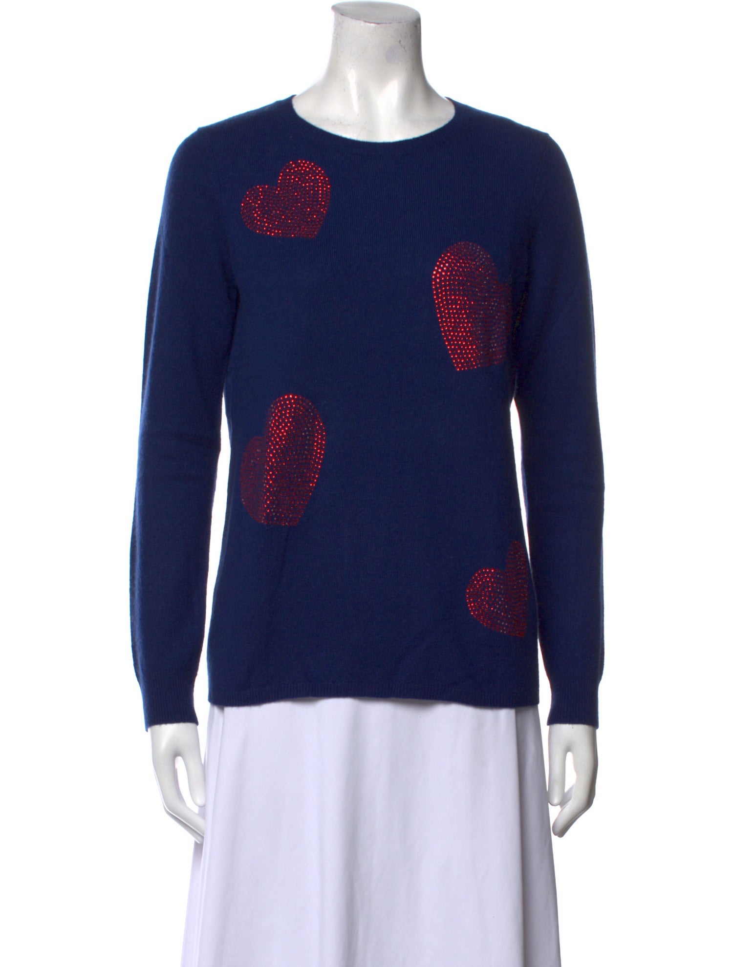 Sofia Cashmere Cashmere Printed Sweater