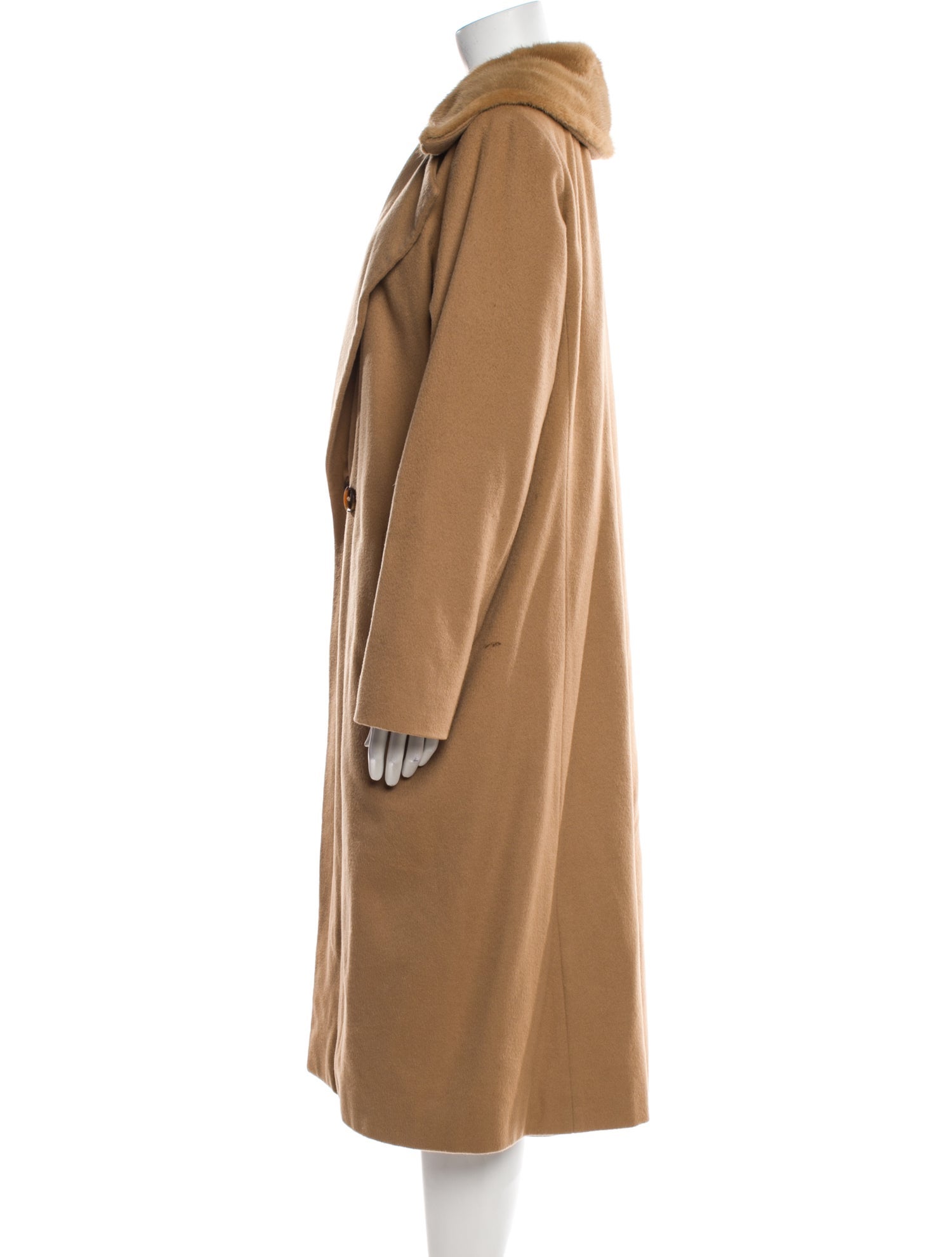 Sofia Cashmere Mink Fur Coat