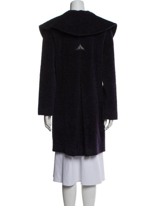 Sofia Cashmere Wool Faux Fur Coat