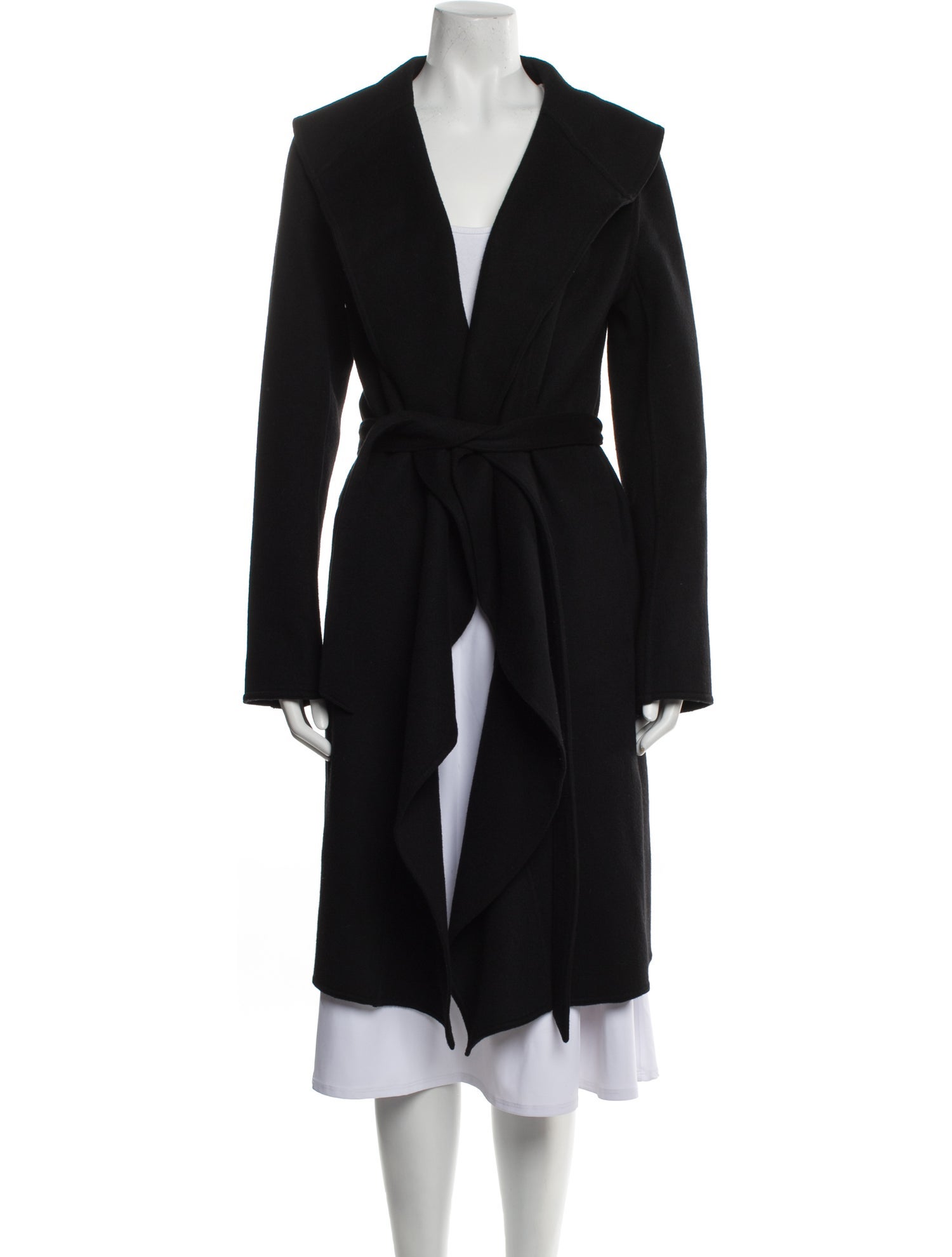 Sofia Cashmere Wool Trench Coat
