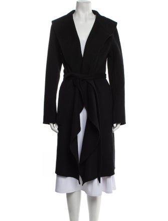 Sofia Cashmere Wool Trench Coat