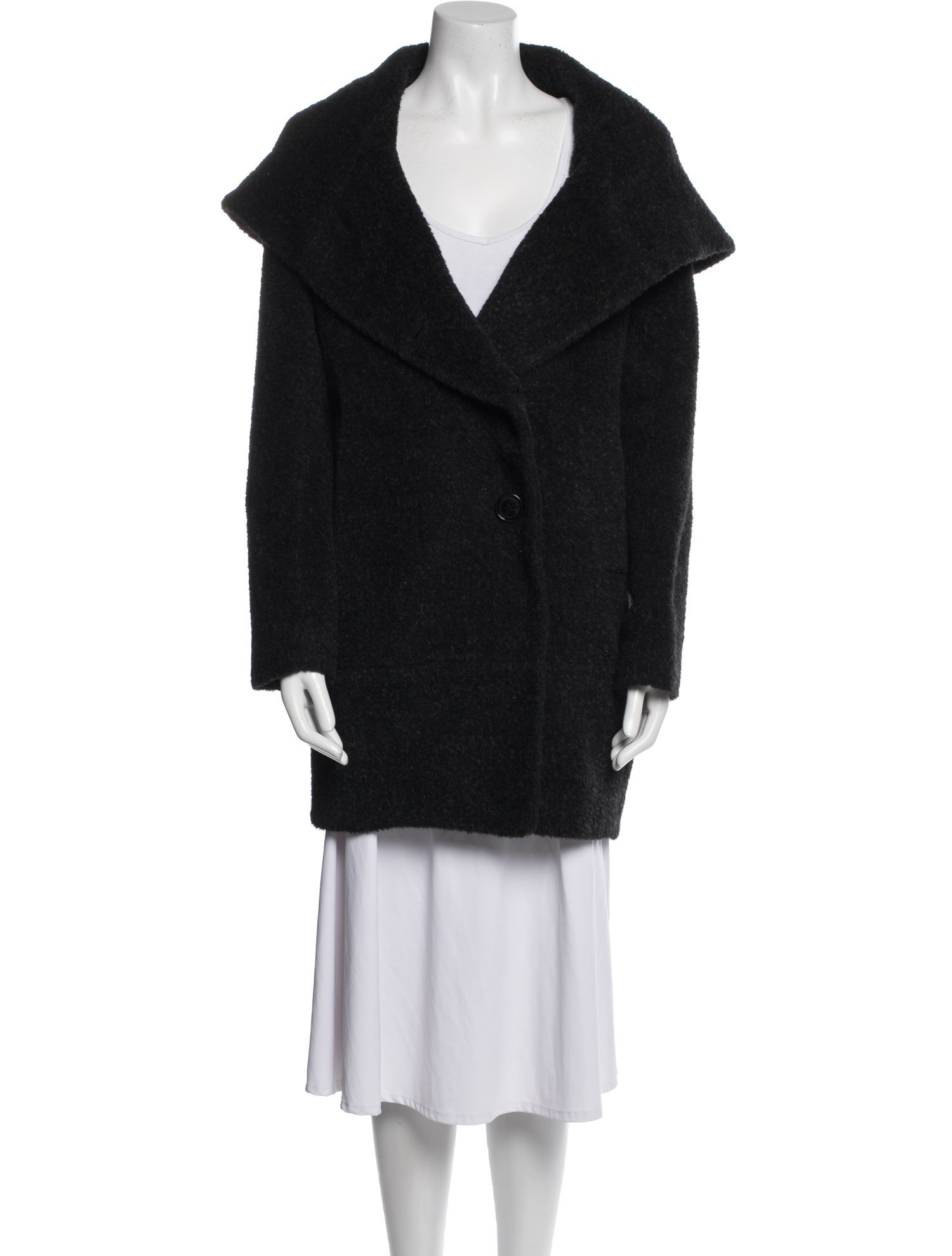 Sofia Cashmere Wool Coat