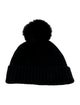 Sofia Cashmere pom pom beanie