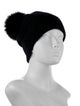 Sofia Cashmere pom pom beanie