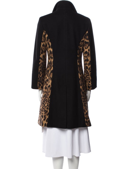 Sofia Cashmere Wool Faux Fur Coat