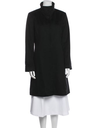 Sofia Cashmere Wool Faux Fur Coat