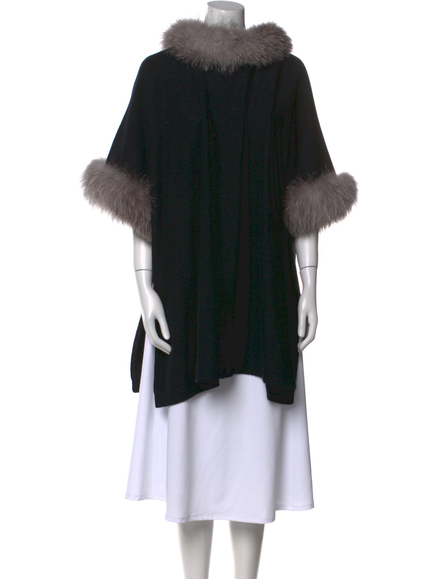 Sofia Cashmere Cashmere Colorblock Pattern Sweater