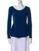 Sofia Cashmere Cashmere Scoop Neck Sweater