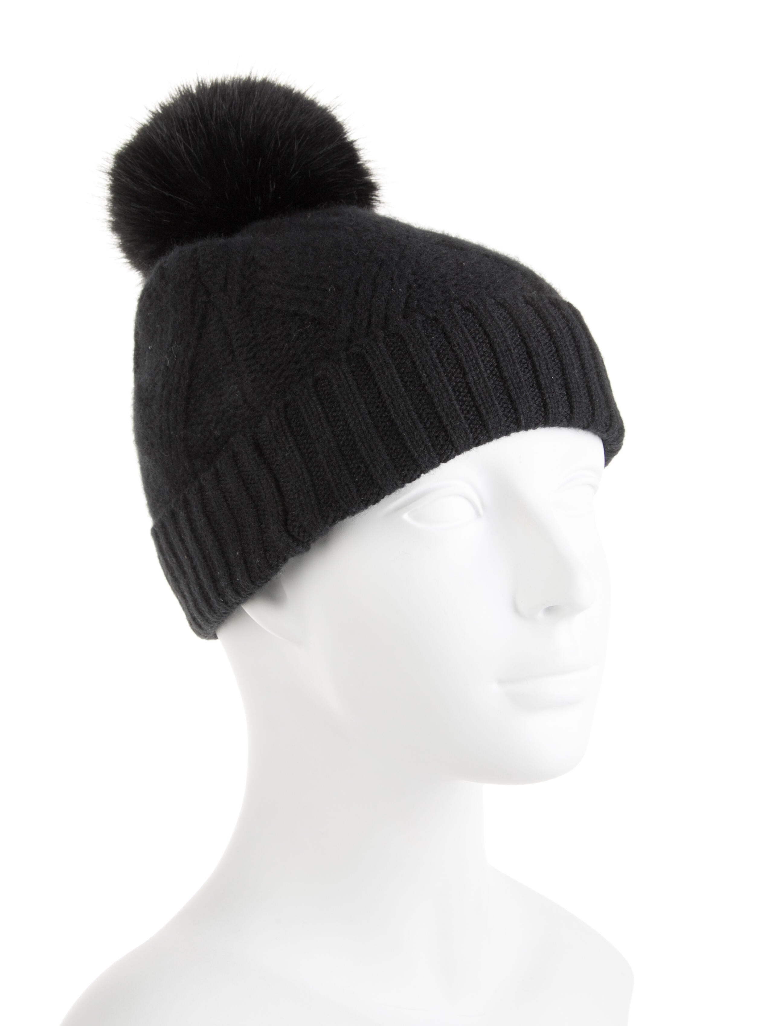 Sofia Cashmere Cashmere Pom Pom Beanie