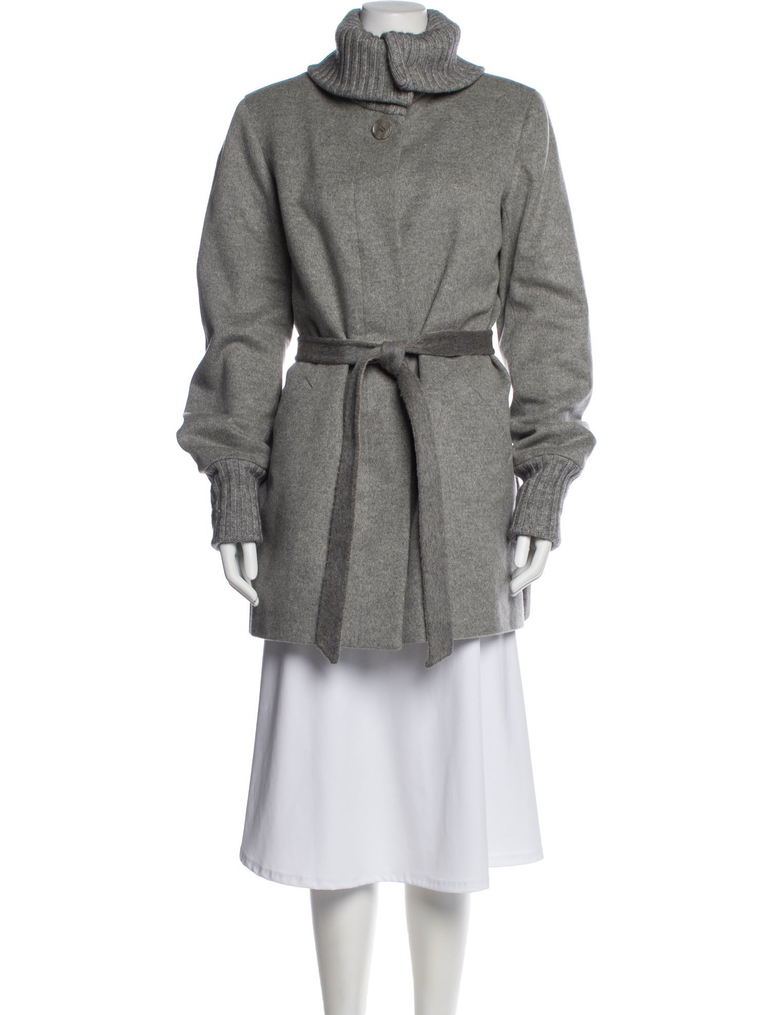 Sofia Cashmere Wool Peacoat w/ Tags