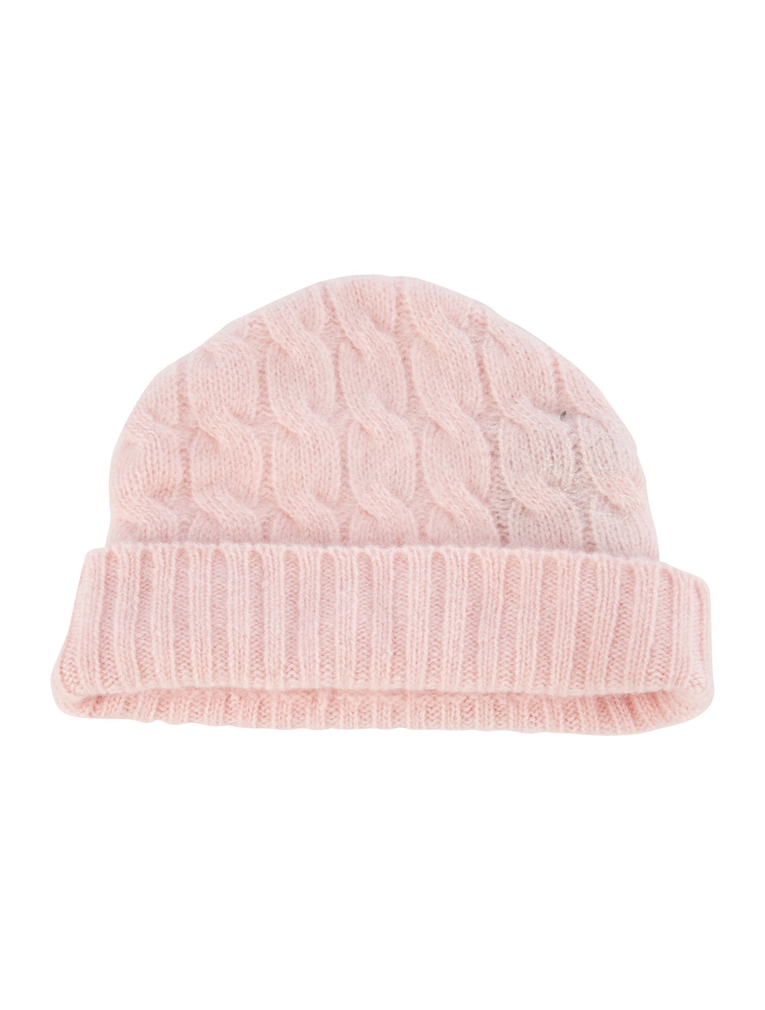Sofia Cashmere Cable Knit Beanie