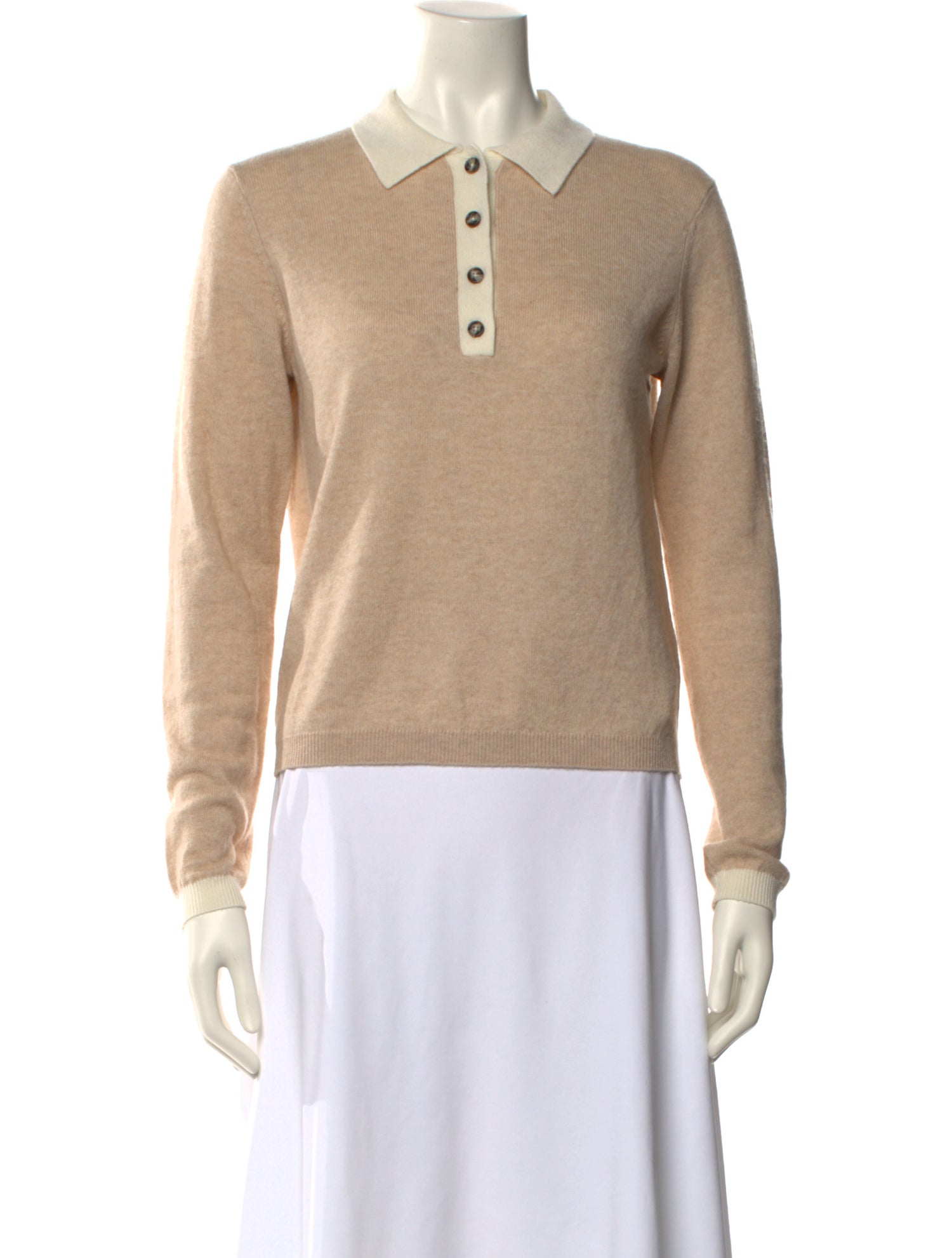 Sofia Cashmere Wool V-Neck Sweater