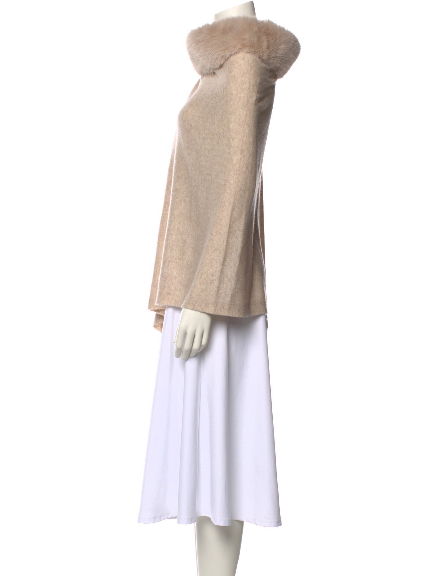 Sofia Cashmere Wool Cowl Neck Sweater w/ Tags