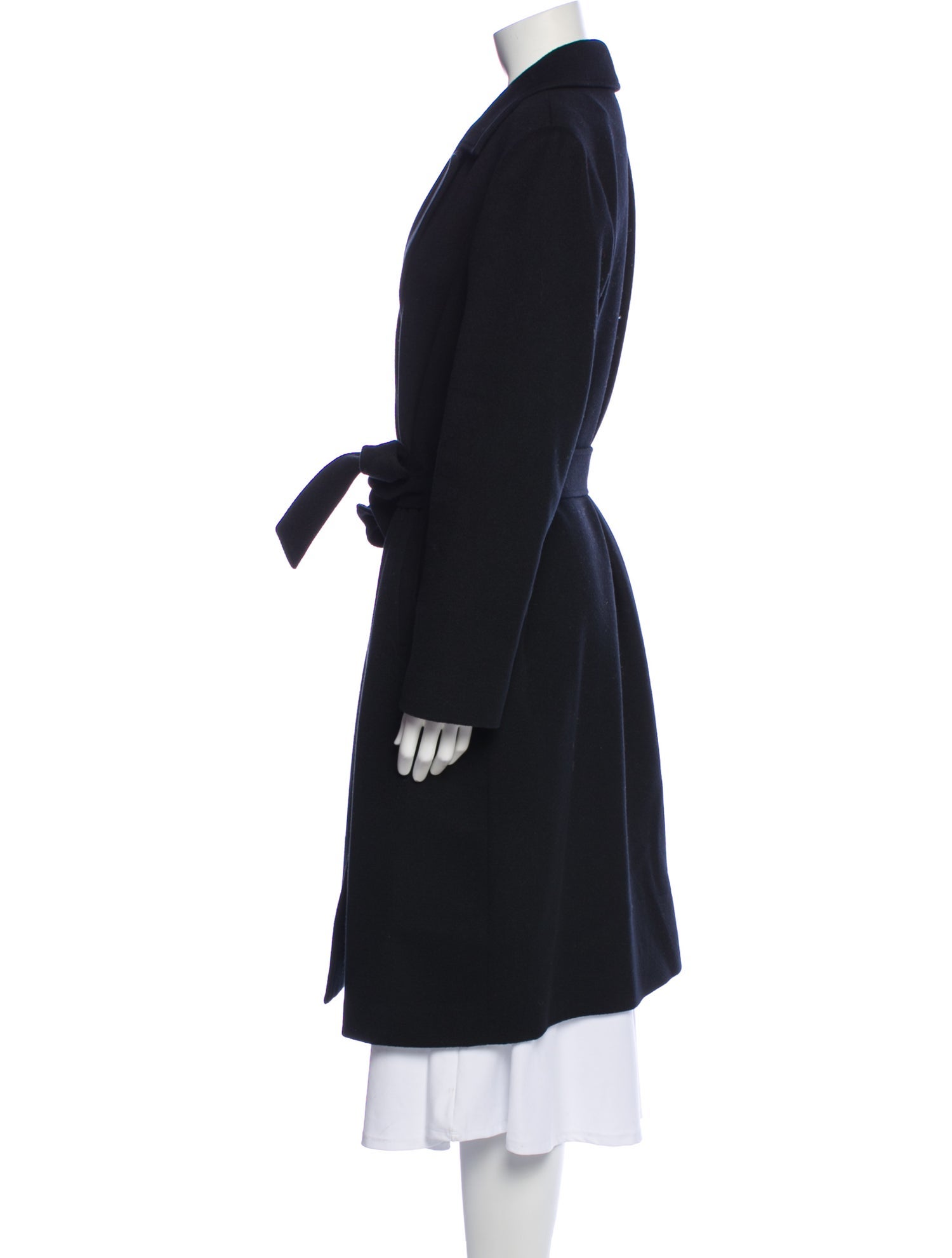 Sofia Cashmere Wool Trench Coat