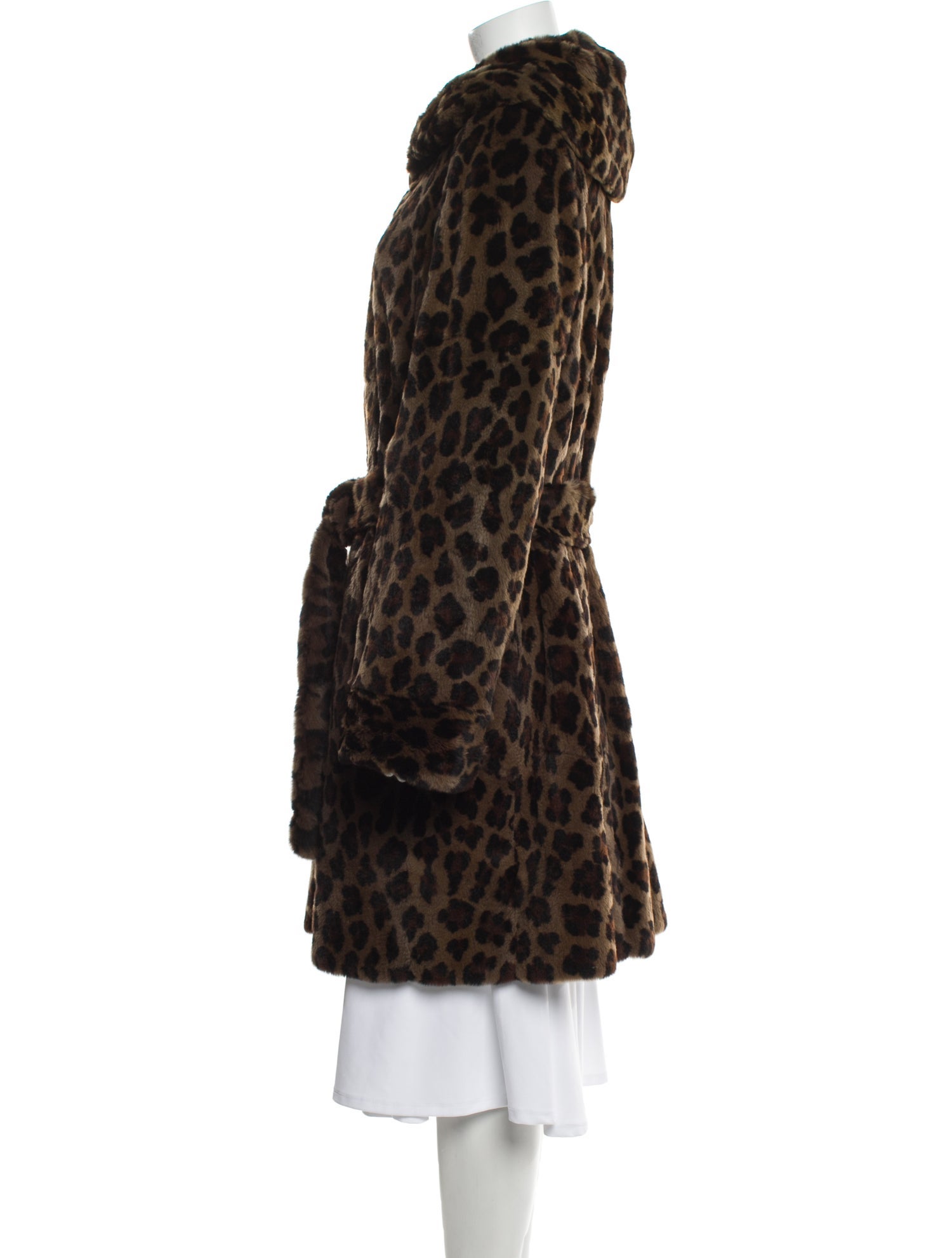 Sorbara for Neiman Marcus Animal Print Fur Jacket