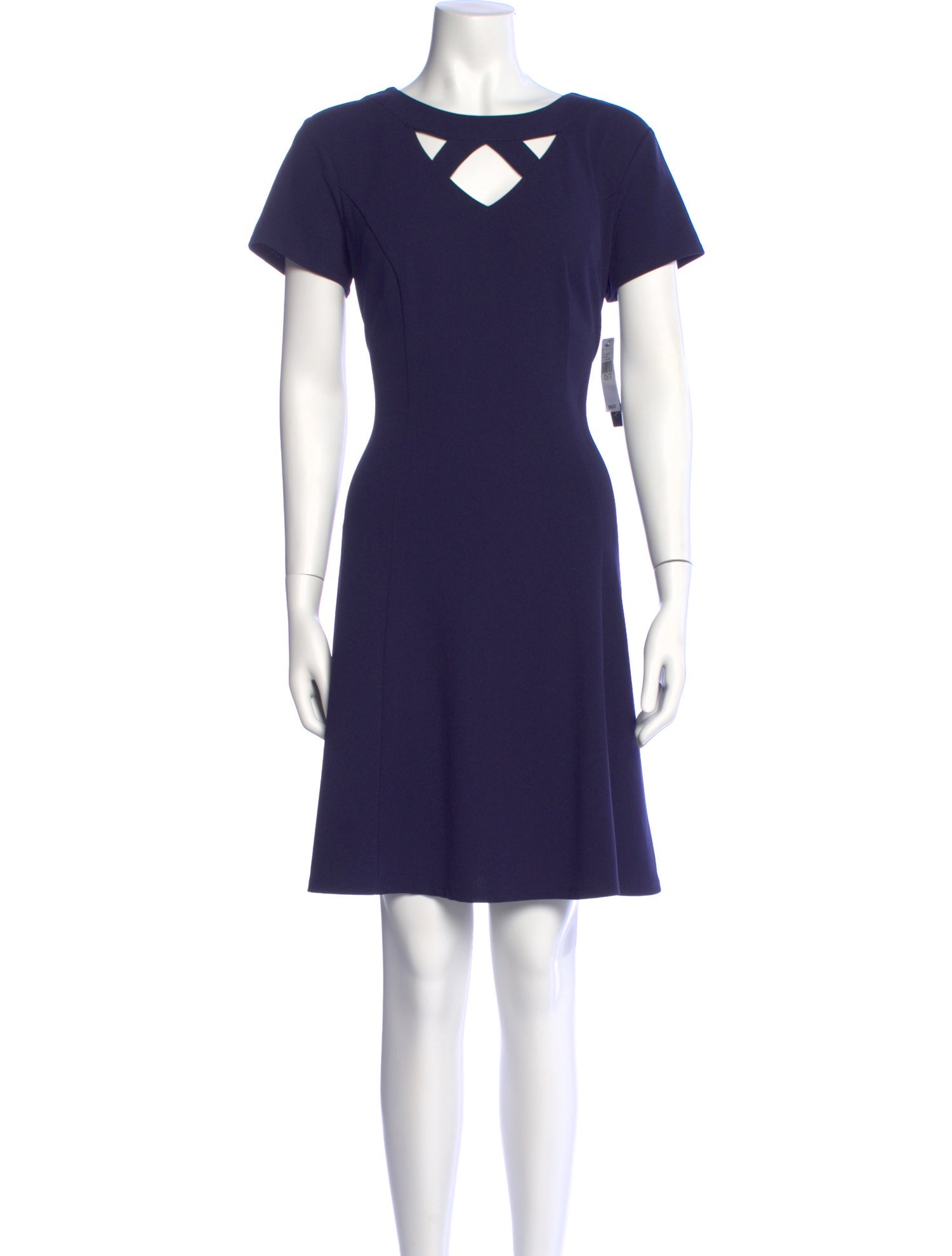 Agbobly Bateau Neckline Mini Dress w/ Tags