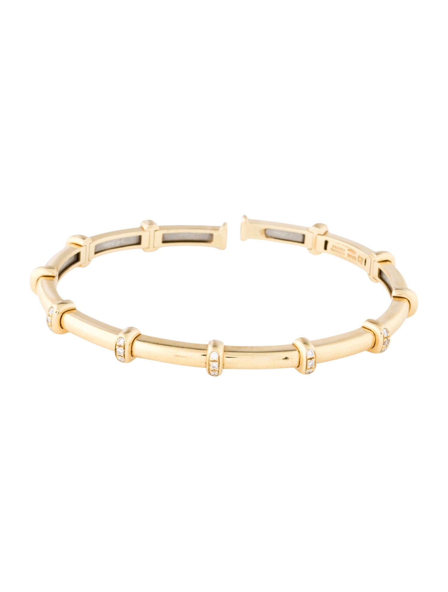 Sidney Garber 18K Diamond Carly Cuff Bracelet