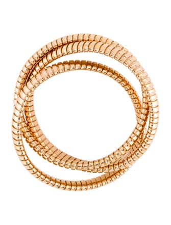 Sidney Garber 18K Rolling Bangle Bracelet