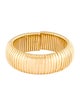 Sidney Garber 18K Domed Cuff Bracelet