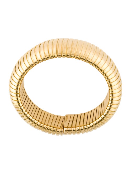 Sidney Garber 18K Domed Cuff Bracelet