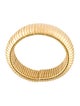 Sidney Garber 18K Domed Cuff Bracelet