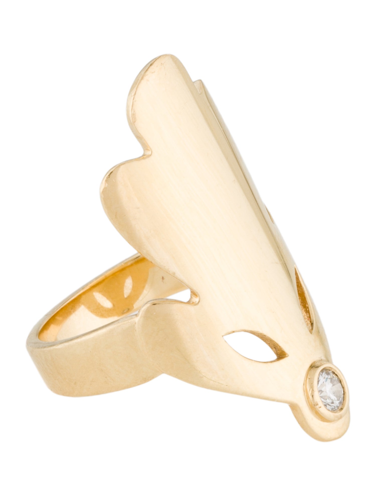 Sidney Garber 18K Diamond Gaia Ring