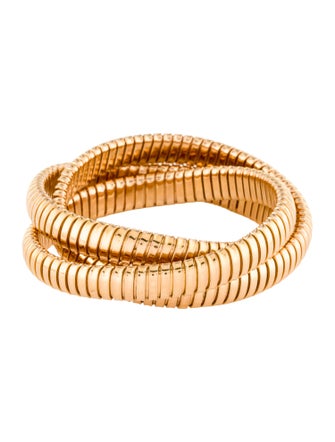Sidney Garber 18K Rolling Bangle Bracelet