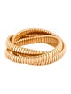 Sidney Garber 18K Rolling Bangle Bracelet