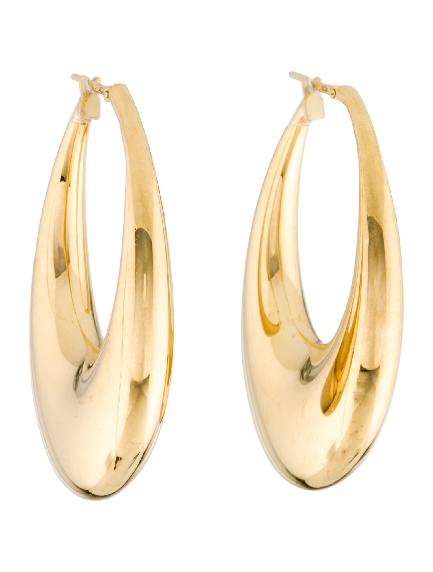 Sidney Garber 18K Carine Hoop Earrings