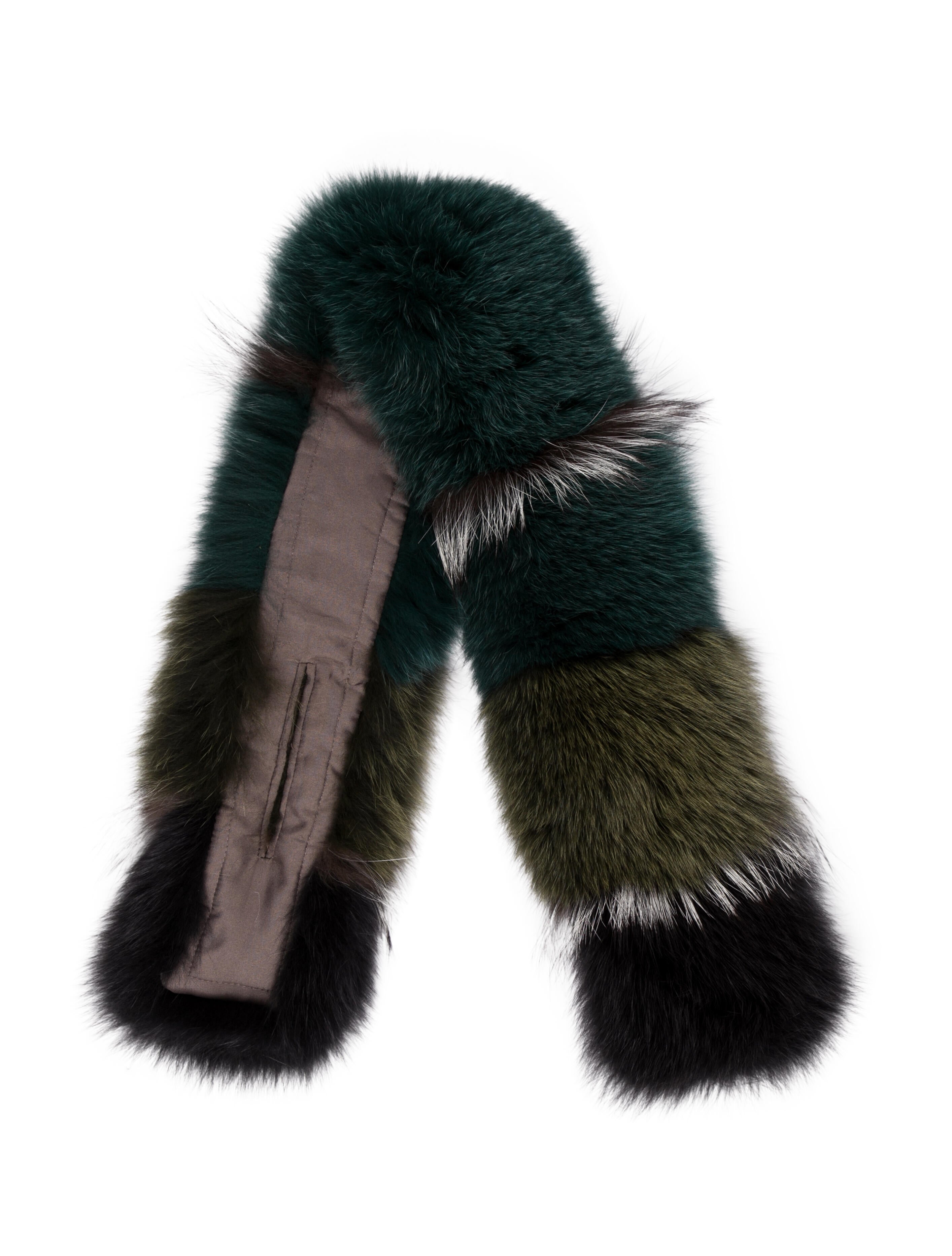 Saga Furs Faux Fur Scarf