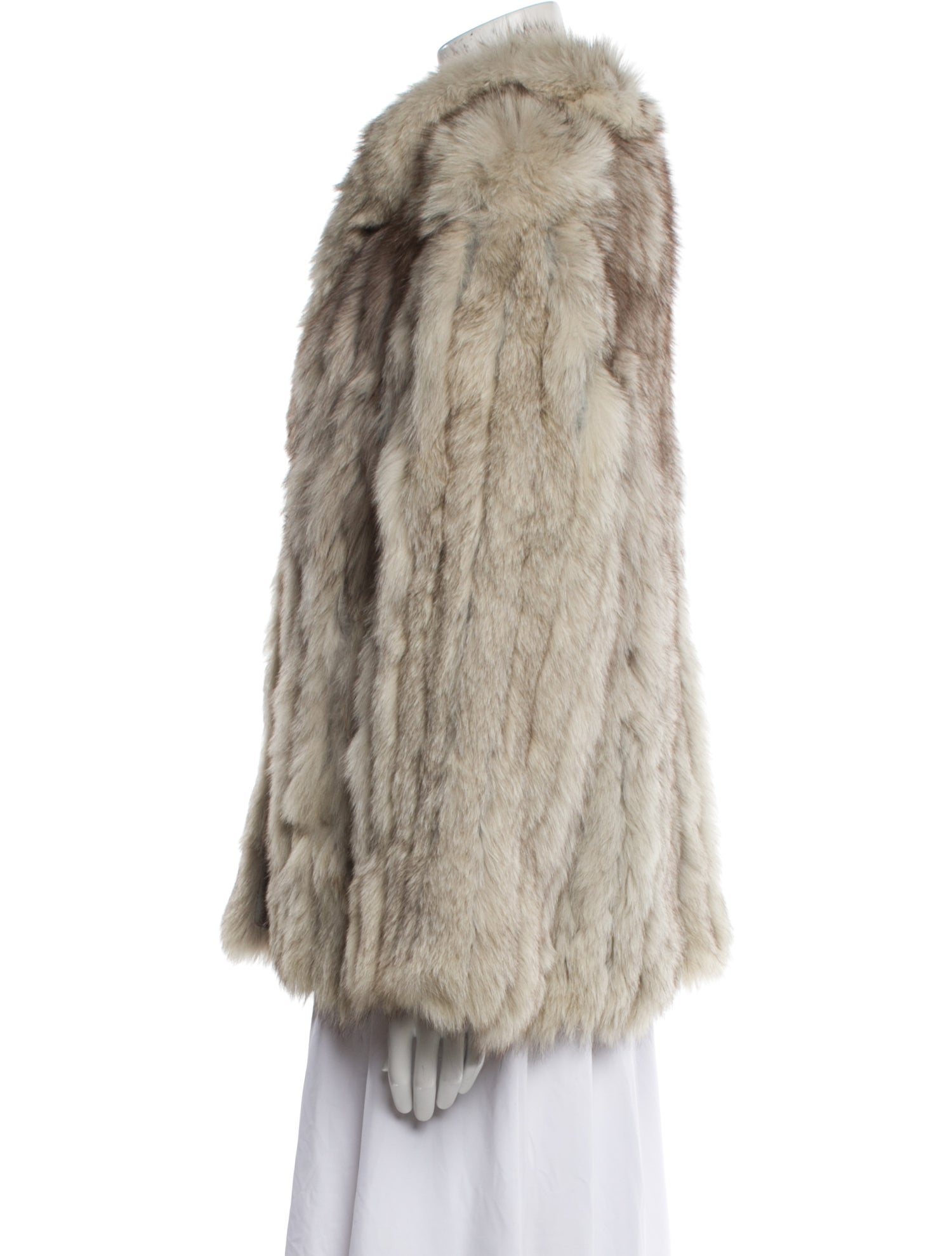 Saga Furs Vintage Coyote Fur Jacket