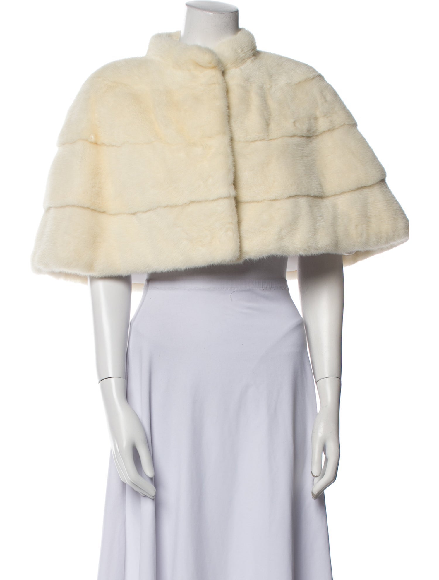 Saga Furs Fur Poncho