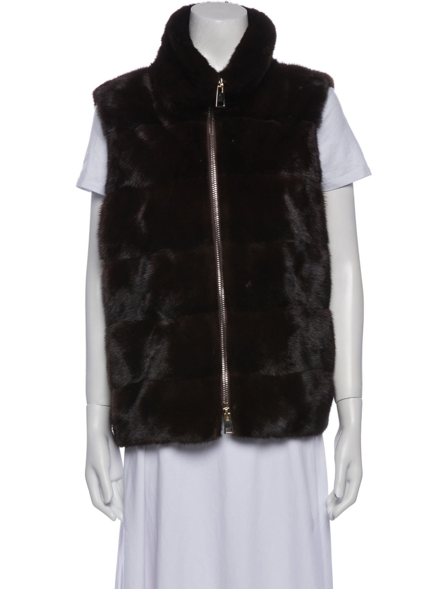 Saga Furs Mink Vest