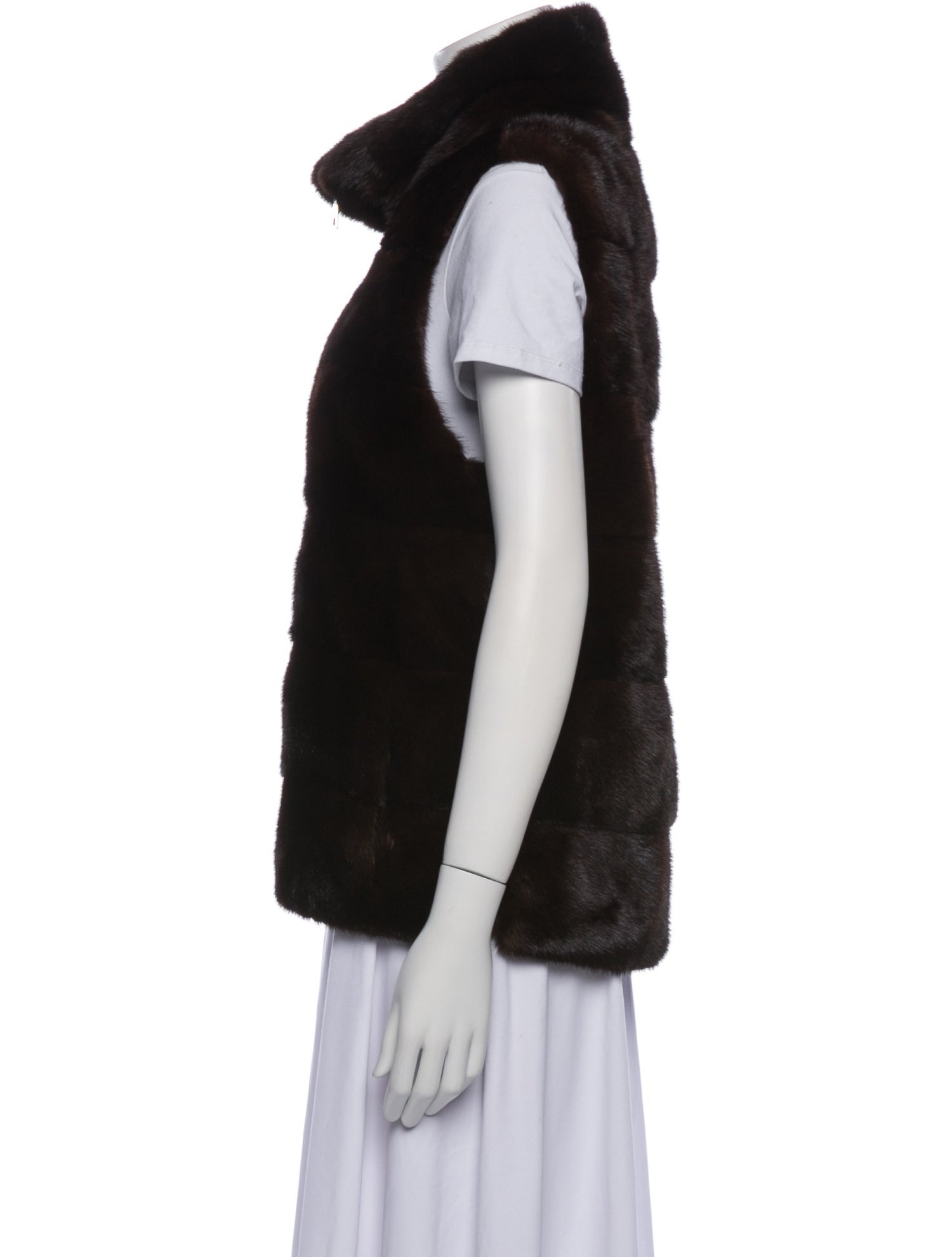 Saga Furs Mink Vest