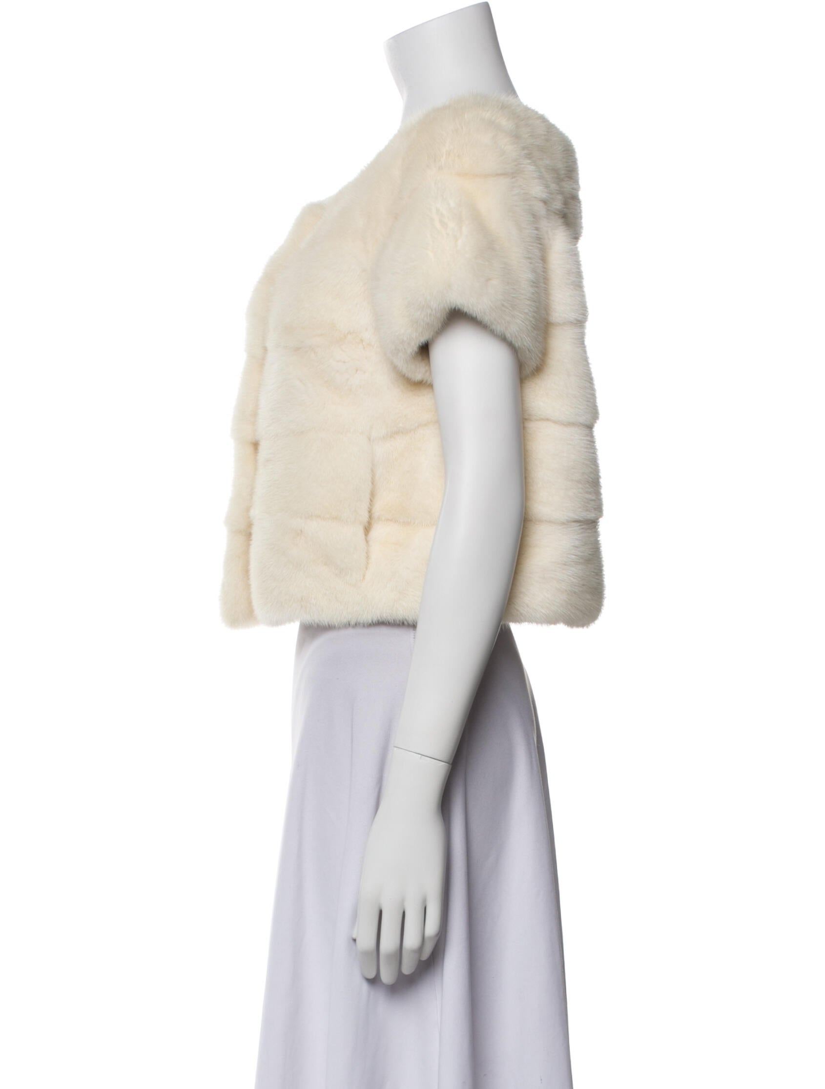 Saga Furs Faux Fur Jacket