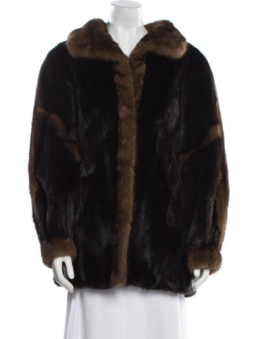 Saga Furs Mink Faux Fur Coat